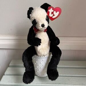 Ty Beanie Babies EASTON the panda bear NWT 1993 vintage
